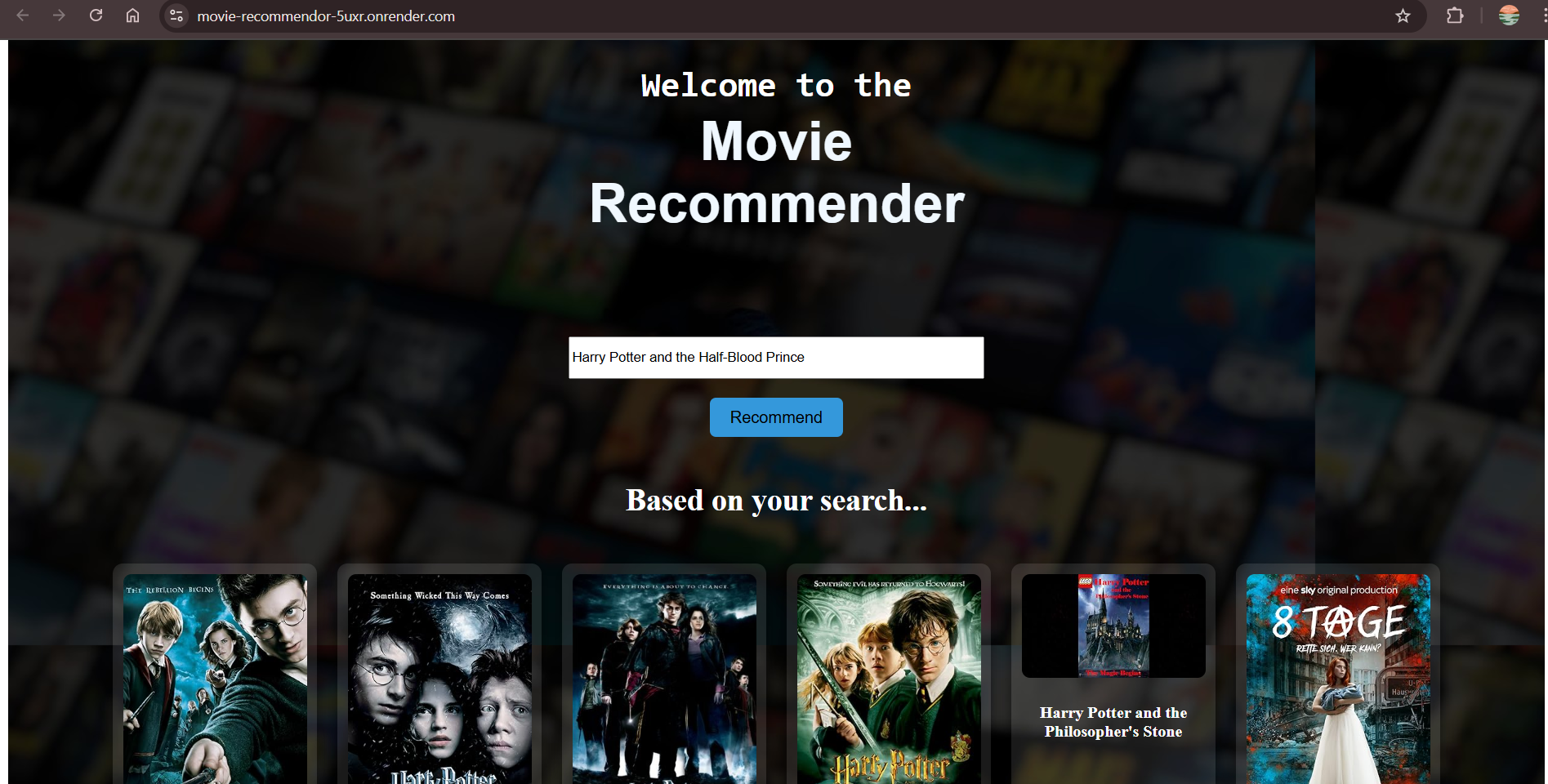 A screenshot Project